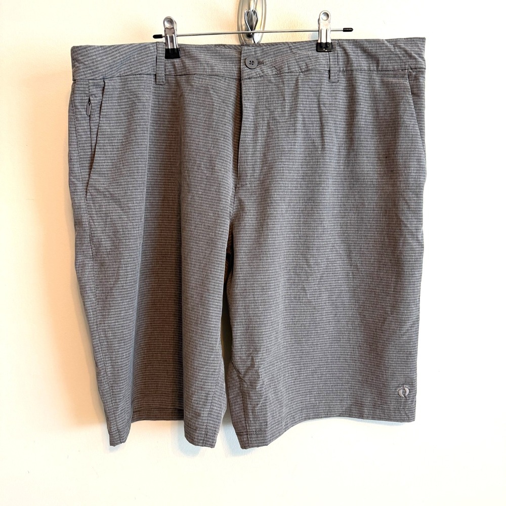 NWT Mens Hang Ten Casual Gray Shorts Sz 40 Lightweight Quick Dry Everyday